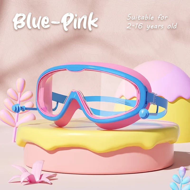 š„Last Day Promotion 49% OFF-š„HD children's large frame waterproof and anti-fog swimming gogglesš„½