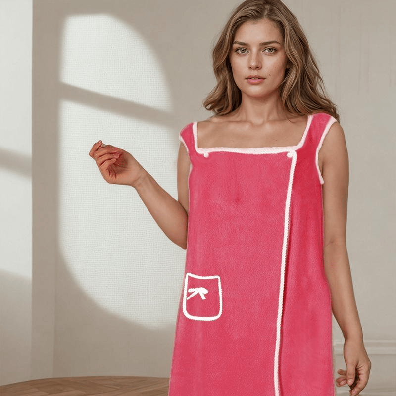 🔥HOT SALE 🎁Plus Size Women's Wearable Shower Skirt