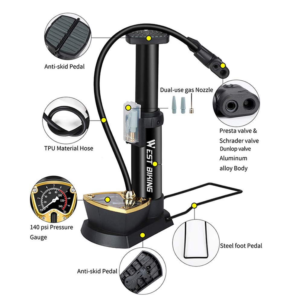 💨 Portable Air Pump — No Hand Effort Needed 🙌