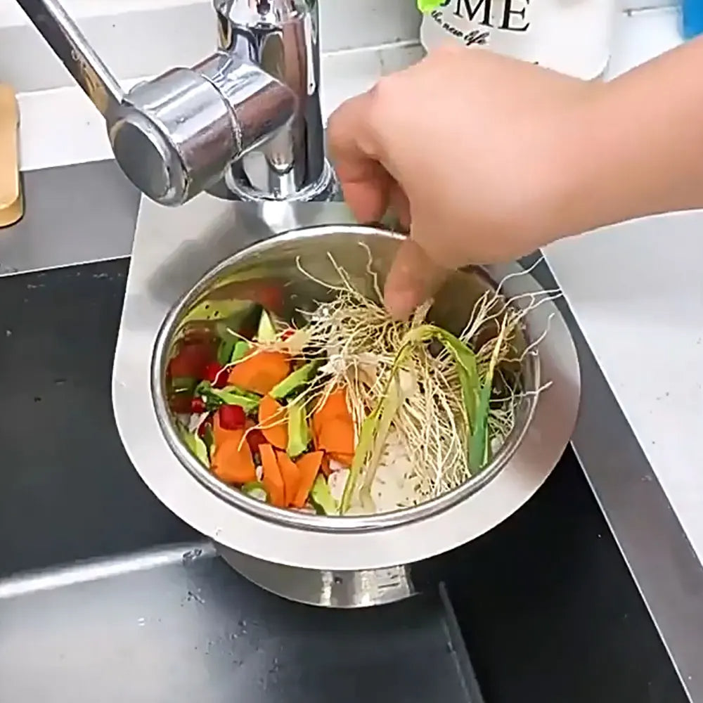 🎁Stainless steel drain basket for kitchen sink🎁