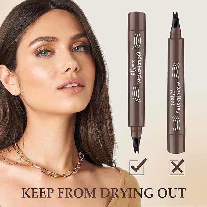 ð¥LAST DAY - BUY 1 GET 1 FREE JUST $8.49 EACHð¥2025 Upgraded Natural Brows Eyebrow Pen