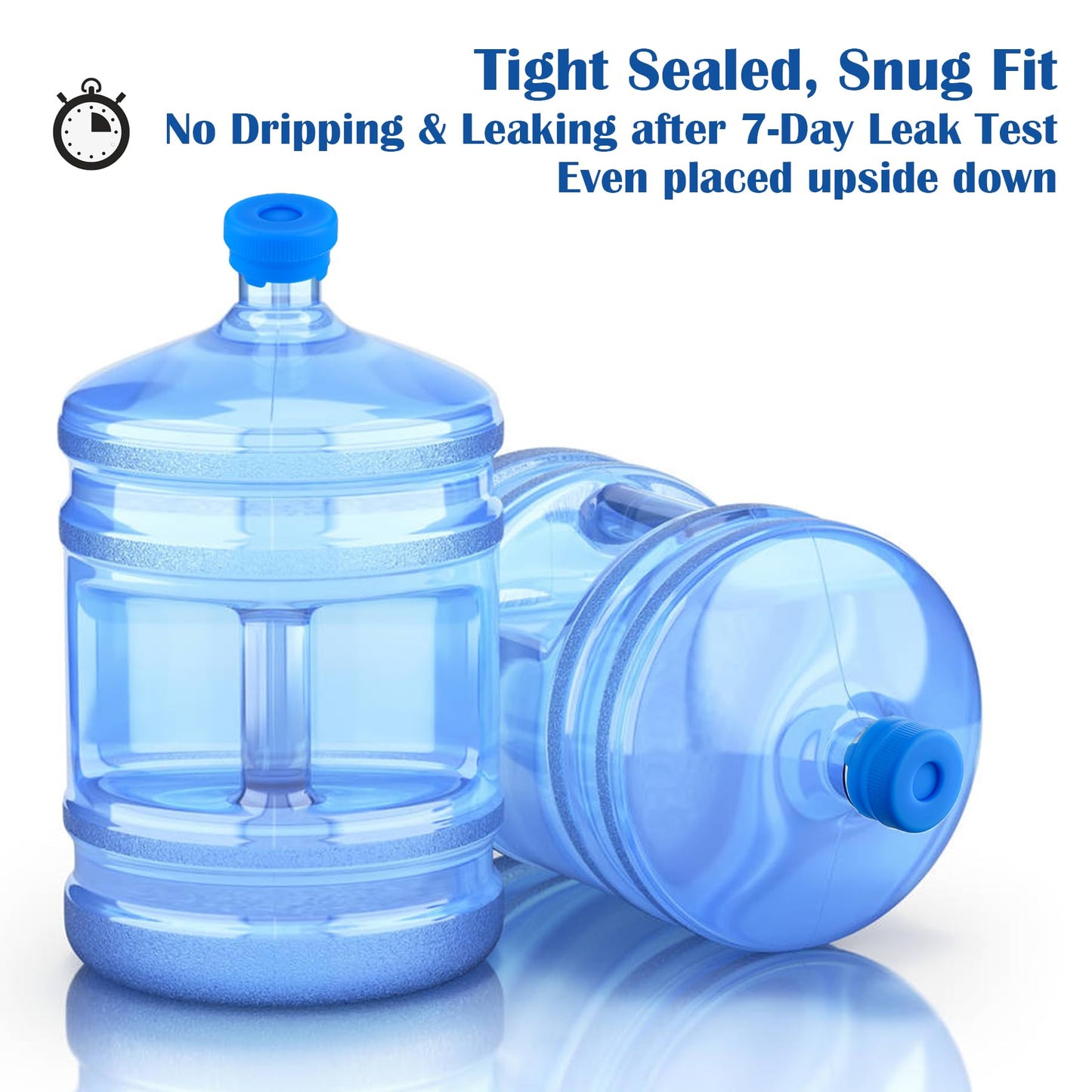 Leak-Free Water Bottle Dispenser Caps Lids