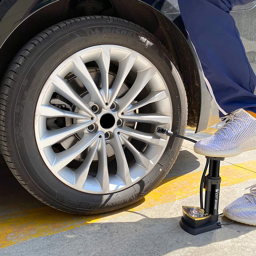 💨 Portable Air Pump — No Hand Effort Needed 🙌