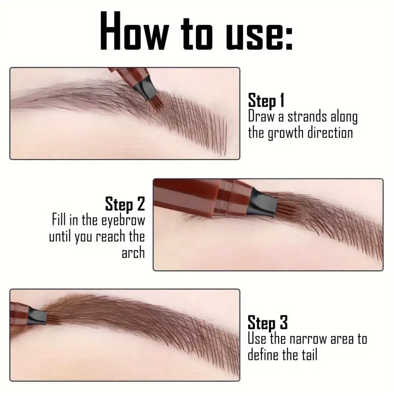 ð¥LAST DAY - BUY 1 GET 1 FREE JUST $8.49 EACHð¥2025 Upgraded Natural Brows Eyebrow Pen