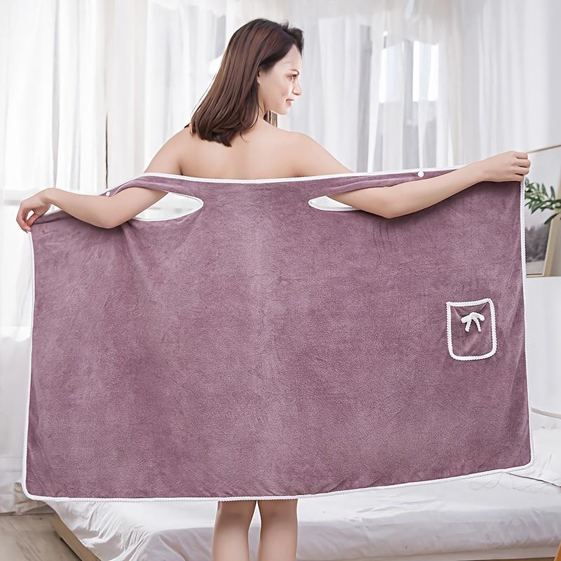 🔥HOT SALE 🎁Plus Size Women's Wearable Shower Skirt