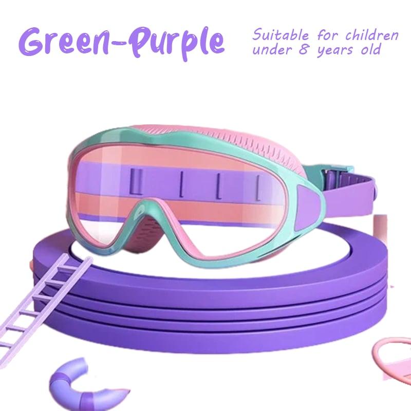 š„Last Day Promotion 49% OFF-š„HD children's large frame waterproof and anti-fog swimming gogglesš„½