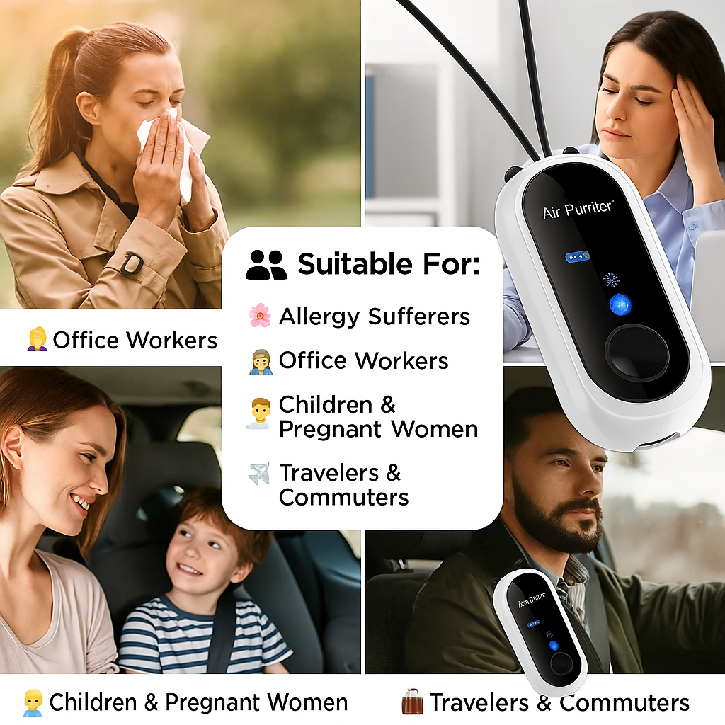 💨Pocket-Sized Air Purifier🔥Limited-time Event