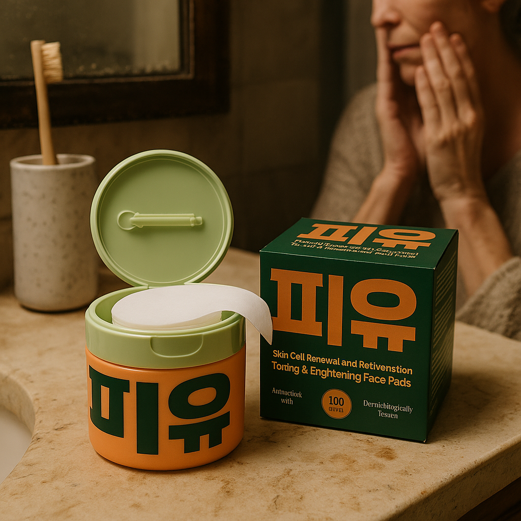 Korean Anti-Aging Toner Pads – Fades Dark Spots & Wrinkles Fast