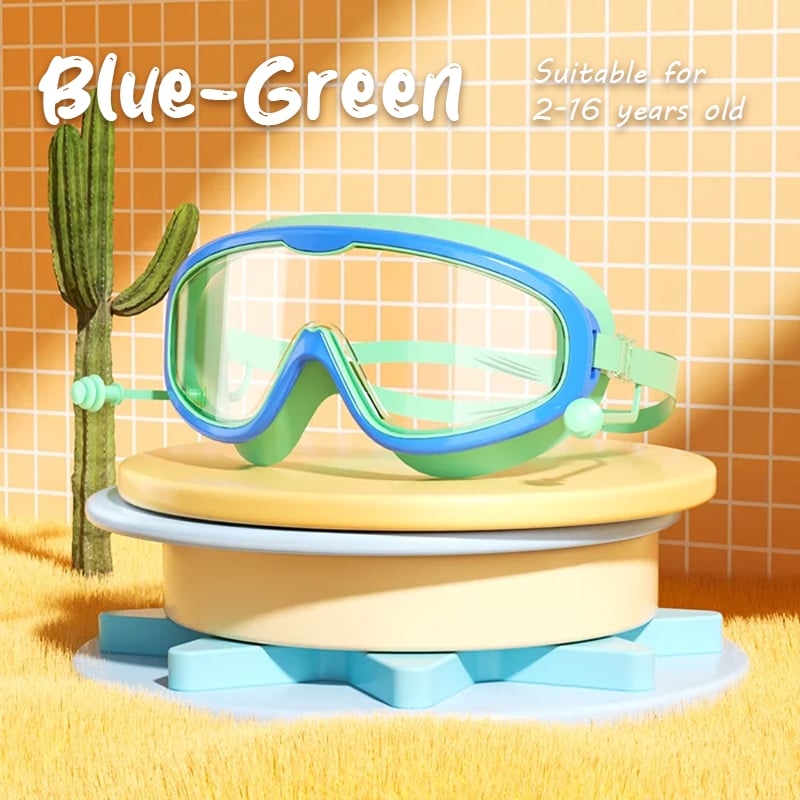 š„Last Day Promotion 49% OFF-š„HD children's large frame waterproof and anti-fog swimming gogglesš„½