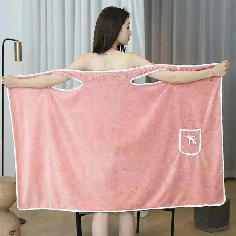 🔥HOT SALE 🎁Plus Size Women's Wearable Shower Skirt