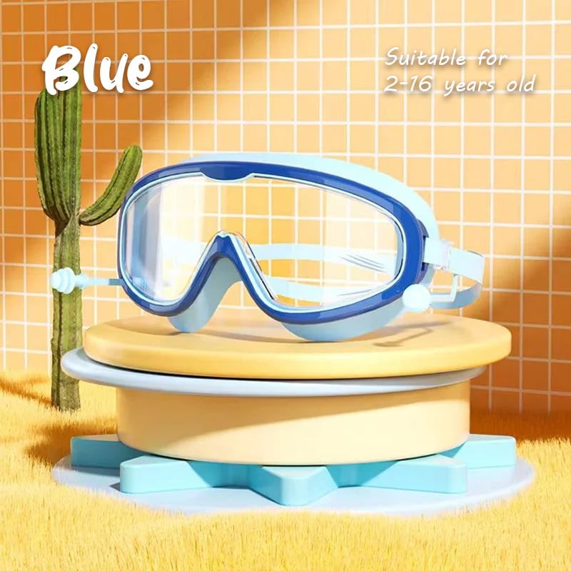 š„Last Day Promotion 49% OFF-š„HD children's large frame waterproof and anti-fog swimming gogglesš„½