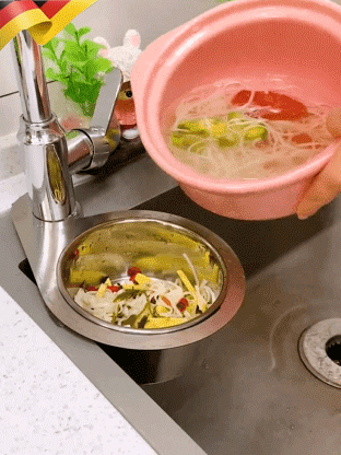 🎁Stainless steel drain basket for kitchen sink🎁