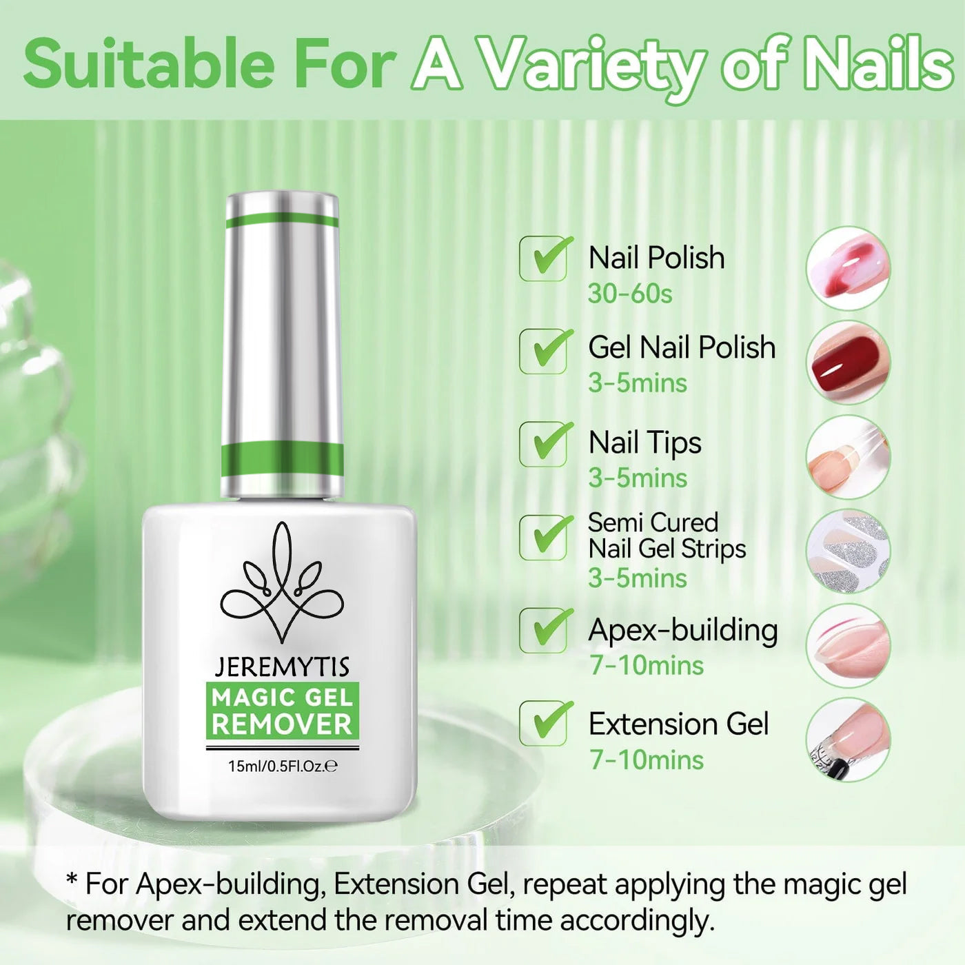 💅 5-Min Quick Removal, Gentle & Damage-Free🌿