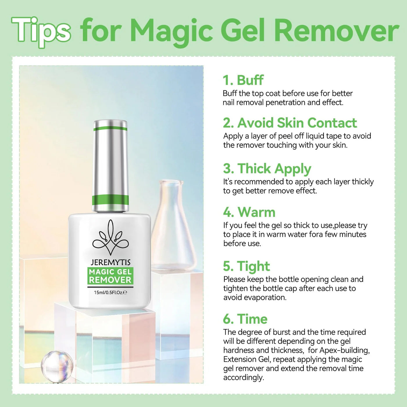 💅 5-Min Quick Removal, Gentle & Damage-Free🌿