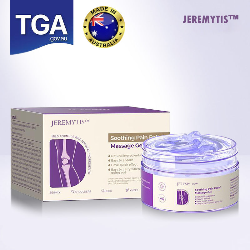 JEREMYTIS™ Turmeric & Emu Oil Arthritis Soothing Pain Relief Massage Gel 👨‍⚕️Australian Osteopathic Association （AOA）Approved