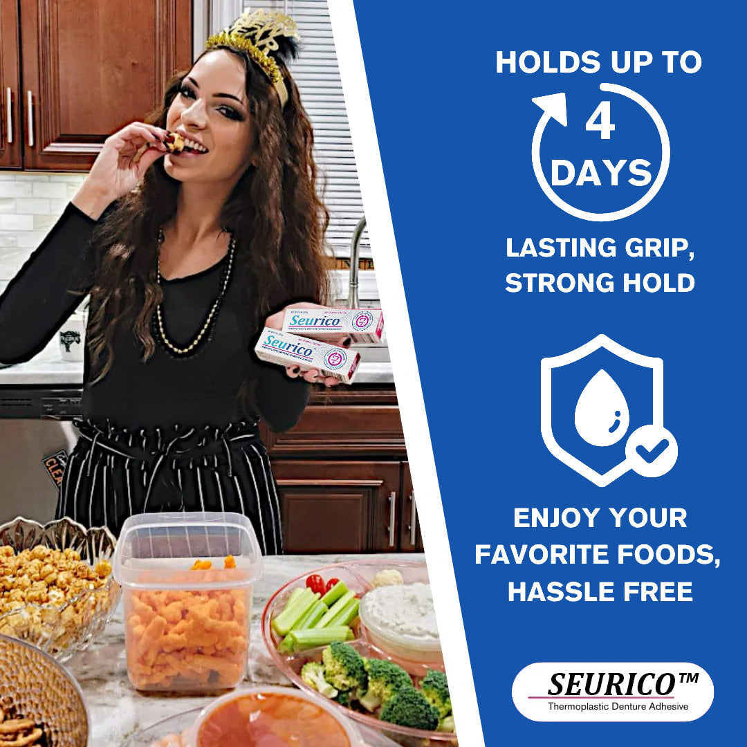 ✨[Official Brand Store] Seurico™ Thermoplastic Denture Adhesive (✨BUY 2 GET 1 FREE🎁)
