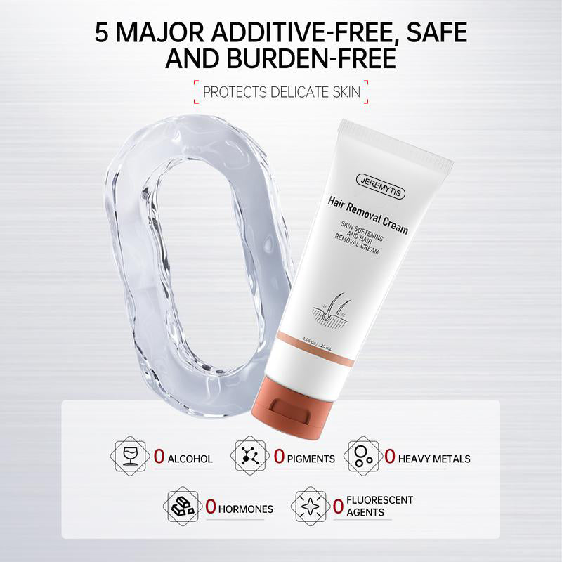 Painless Hair Removal Cream for Women & Men, Hair Removal Cream for Body, Back&Legs, All Skin Types