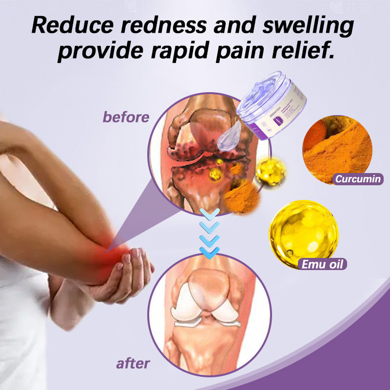 JEREMYTIS™ Turmeric & Emu Oil Arthritis Soothing Pain Relief Massage Gel 👨‍⚕️Australian Osteopathic Association （AOA）Approved