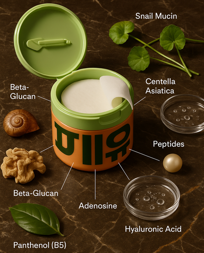 Korean Anti-Aging Toner Pads – Fades Dark Spots & Wrinkles Fast