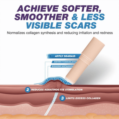 Skin Scar Solutions🛡️ 60%  Silicone Scar Stick