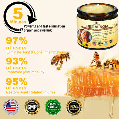JEREMYTIS™ Bee-Venom Pain-Relief Bone Healing Cream🐝(Specially forolder adults & AAOS recommends)🔥